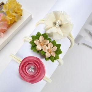 Headband set, Baby Headbands, Newborn Headbands